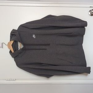 Nike kangaroo pocket hoody grey men's XL